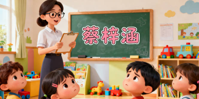 姓蔡女孩名字大全