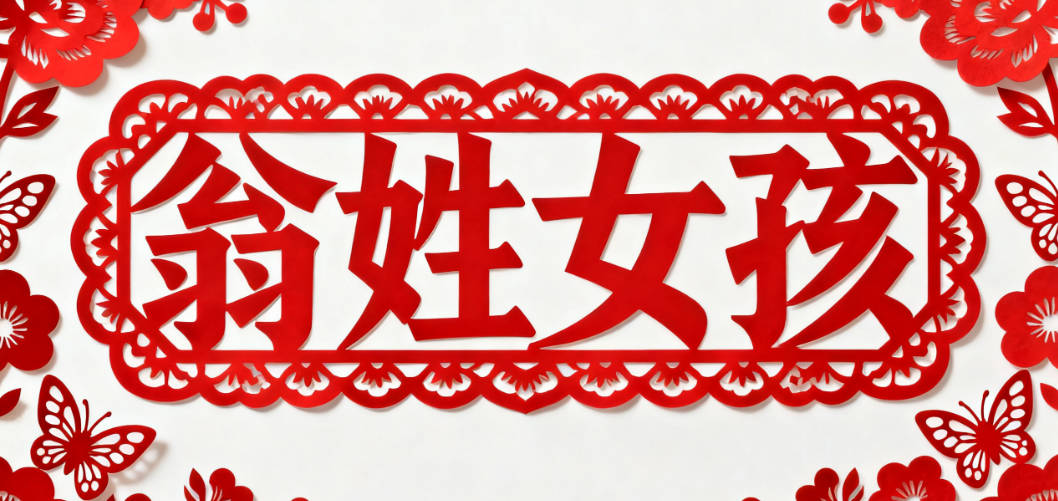 翁姓簡單順口的女孩名字