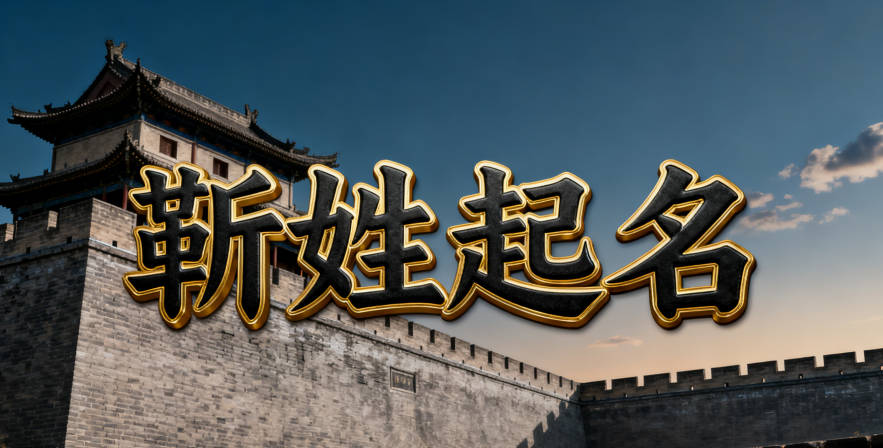 靳姓男孩起名大全