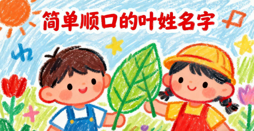 葉姓簡(jiǎn)單順口的男孩名字