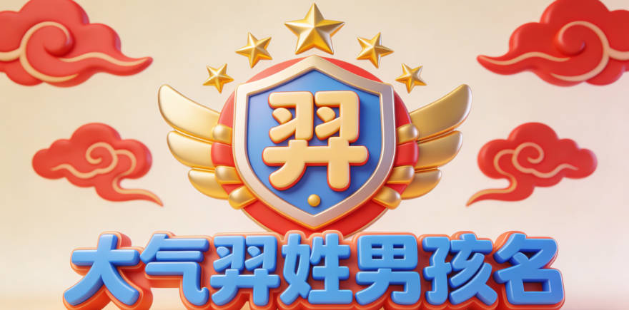 大氣的羿姓男孩名字