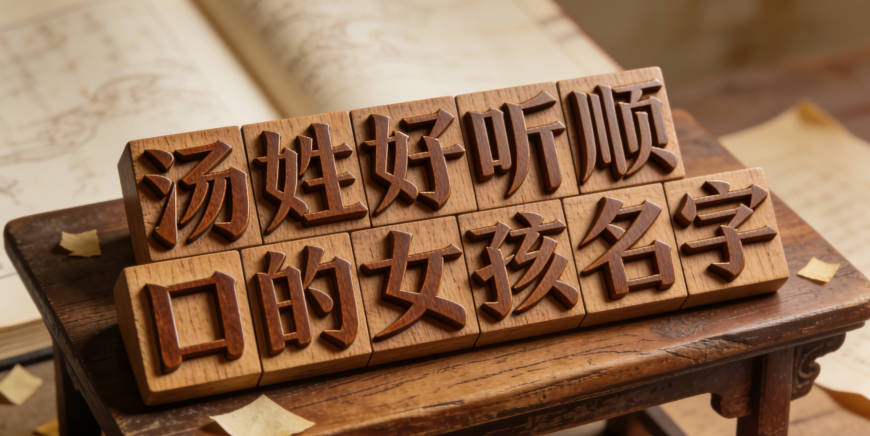 湯姓好聽(tīng)順口的女孩名字