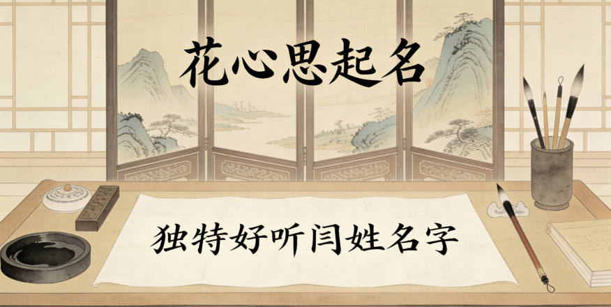 閆姓女寶寶起名獨特又好聽