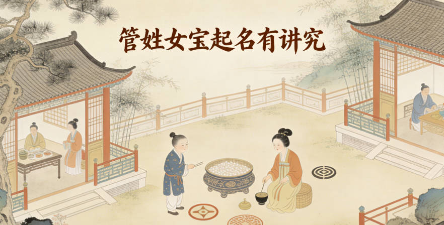 管姓女寶寶真的有講究