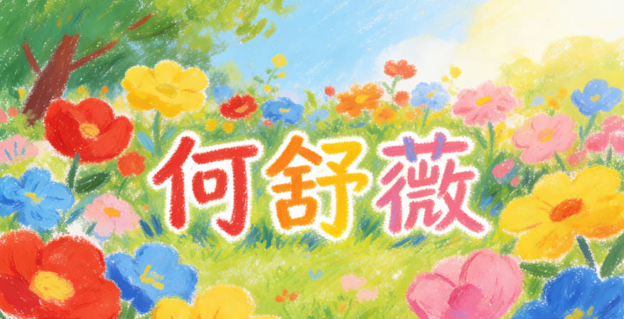 何舒薇，讀起來既順口又無歧義