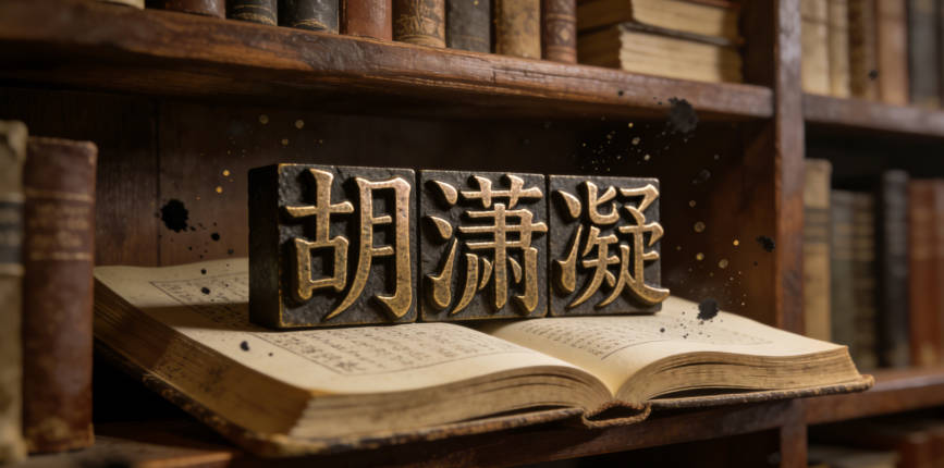 胡瀟凝讀起來既有大氣感，瀟表示瀟灑，凝表示內(nèi)斂