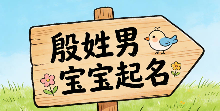 殷姓男寶寶起名順口響亮