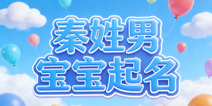 秦姓男寶寶起名寓意未來(lái)有成就
