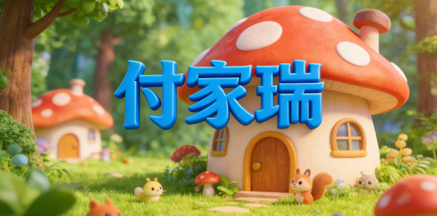 改成付家瑞，用方言念也覺得順口