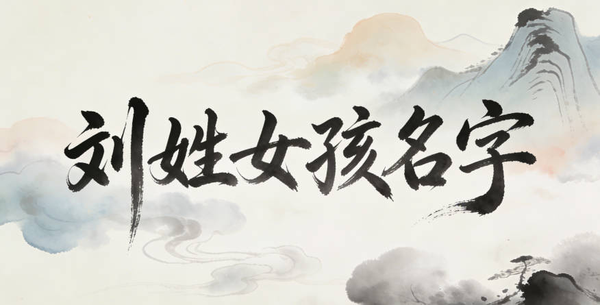 劉姓女孩名字大全