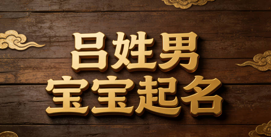 呂姓男寶寶起名大氣穩(wěn)重