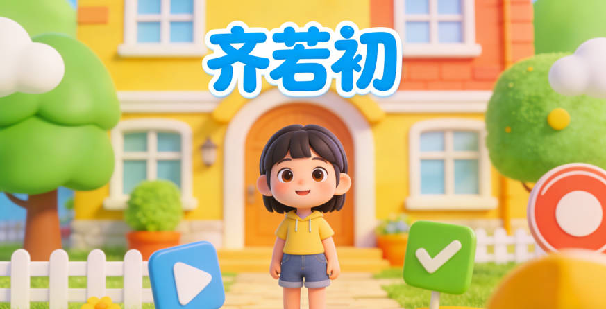 齊若初，初代表純凈初始，沒有消極聯(lián)想