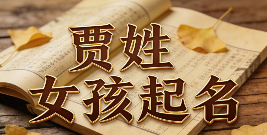 賈姓女孩起名大全