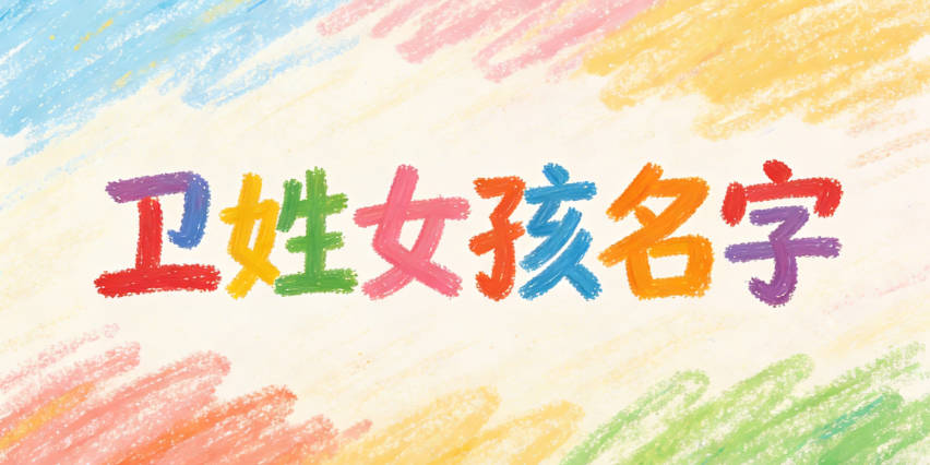 好聽的衛(wèi)姓女孩名字