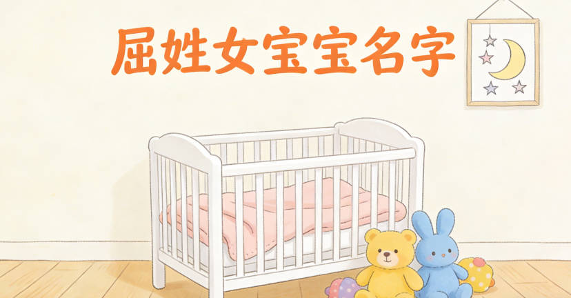 有寓意的屈姓女寶寶名字大全