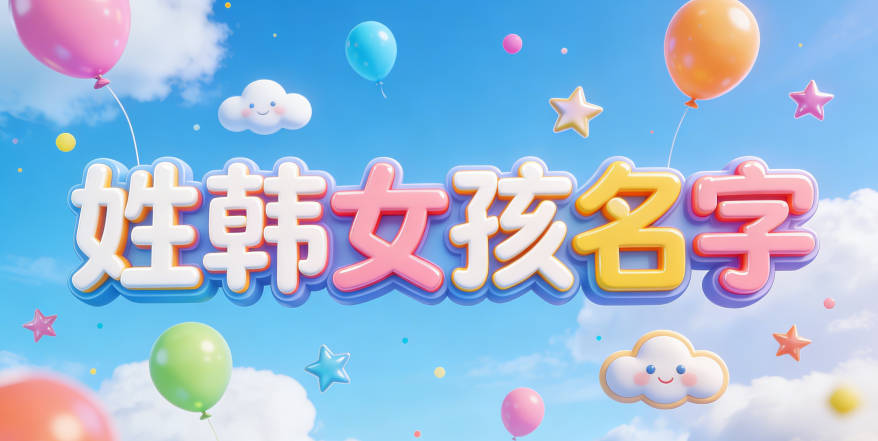 姓韓女孩名字大全