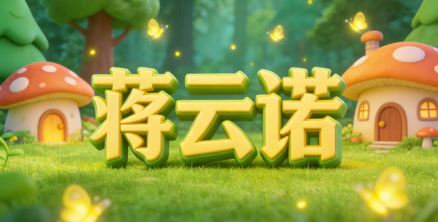 蔣云諾，云是獨體字輕盈，諾是左右結構穩(wěn)重