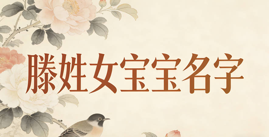 好聽的滕姓女寶寶名字大全