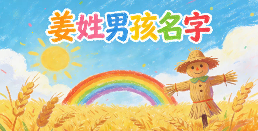 大氣的姜姓男孩名字