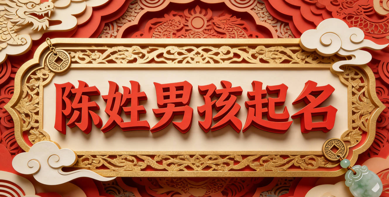 陳姓男孩怎么起名