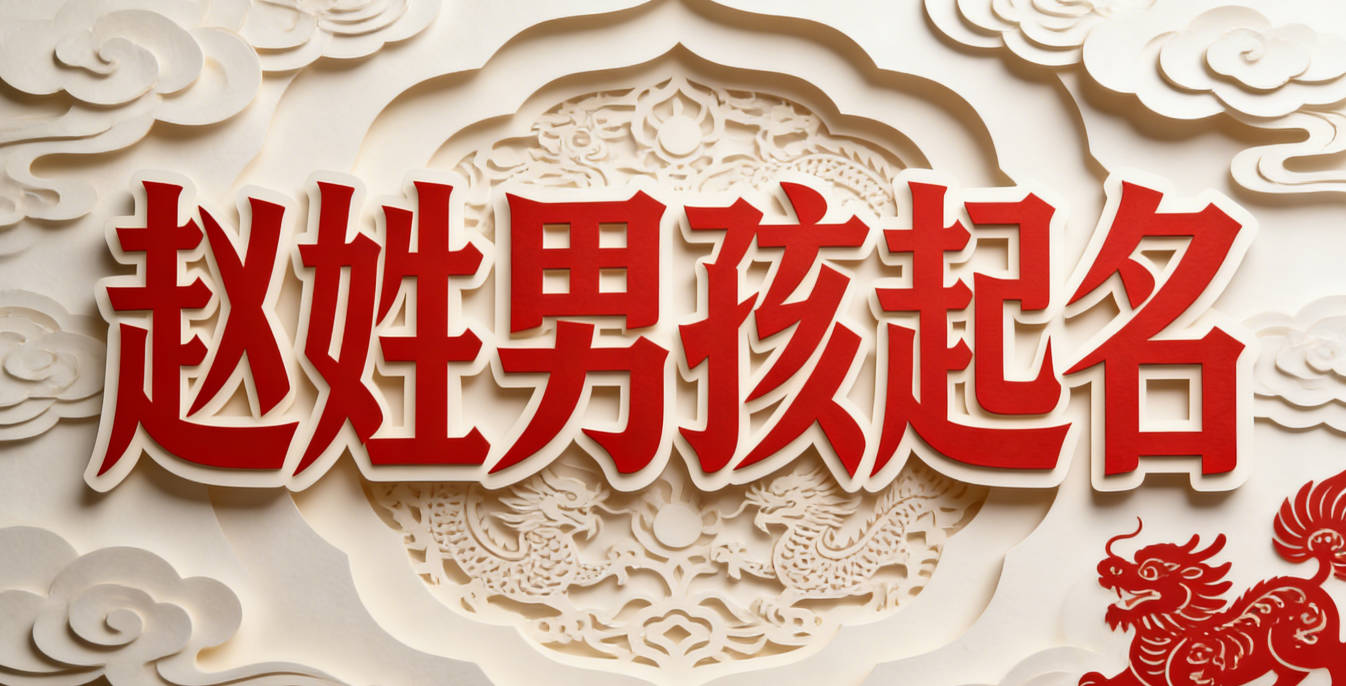 趙姓好聽的男孩名字大全