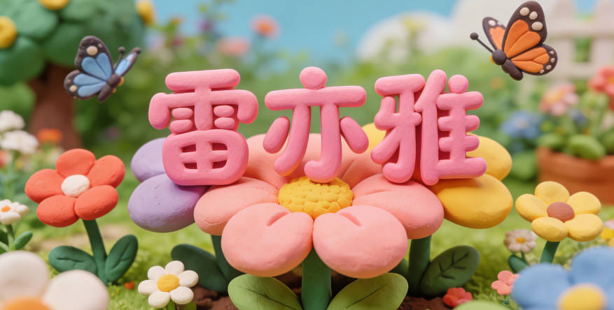 雷亦雅，亦字有傳承之意，雅字來自奶奶的名字，寓意繼承奶奶的優(yōu)雅品質(zhì)