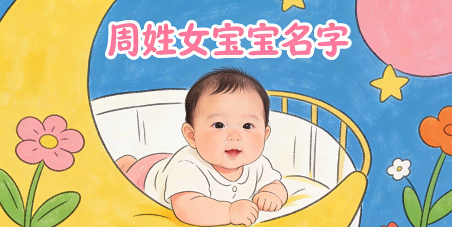 好聽又好記的周姓女寶寶名字