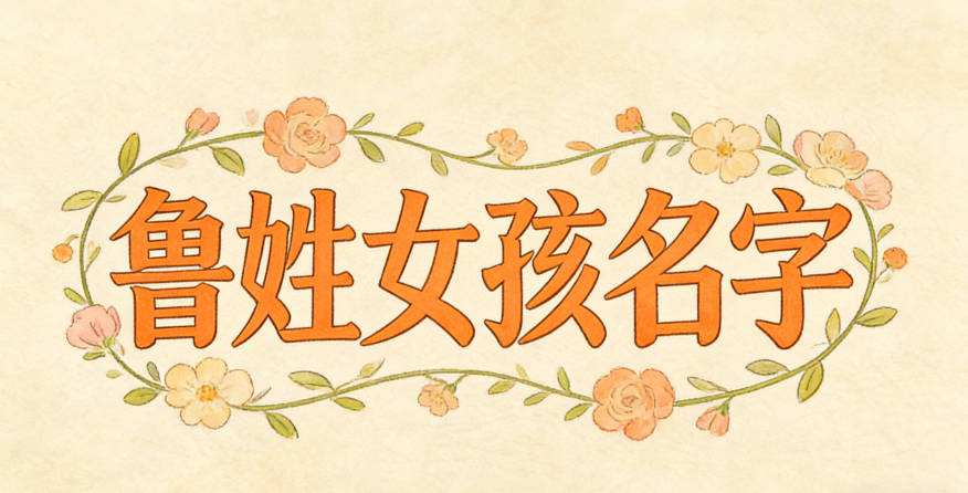 好聽的魯姓女孩名字