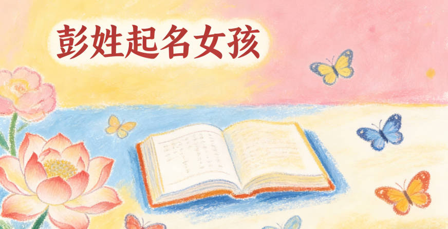 彭姓女孩名字大全