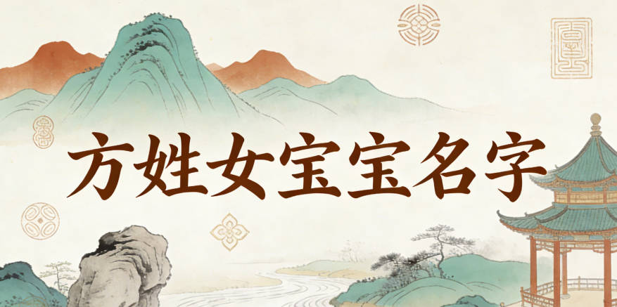 好聽又順口的方姓女寶寶名字