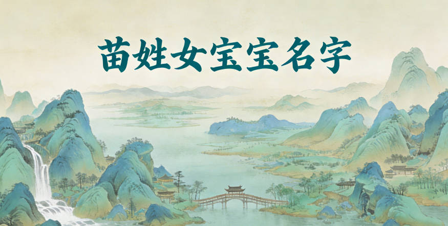 好聽又好記的苗姓女寶寶名字