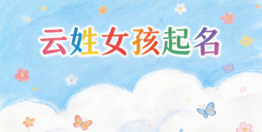 云姓好聽稀少的女孩名字