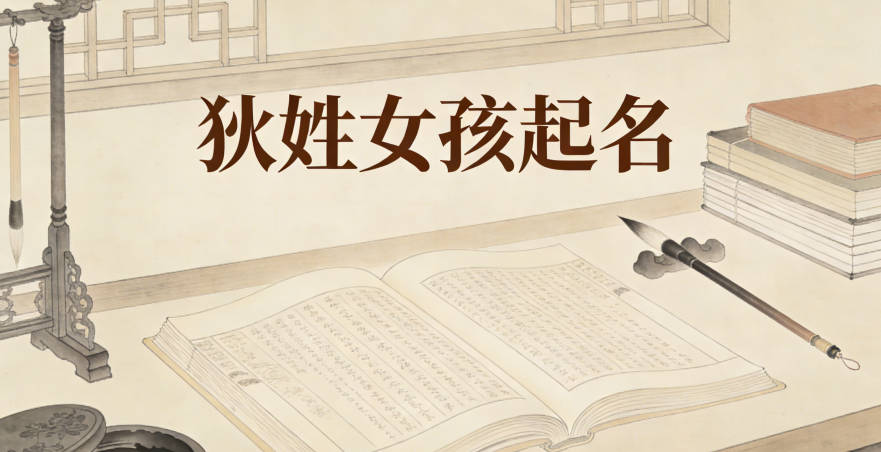 狄姓女孩起名大全