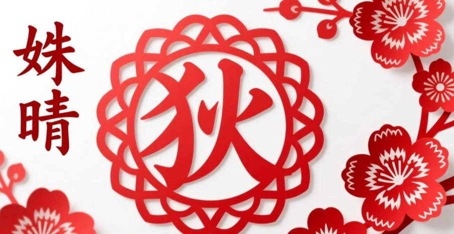 狄姝晴，姝表示美麗美好，晴表示晴朗明亮