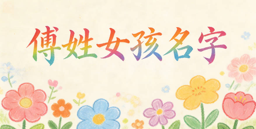 好聽的傅姓女孩名字