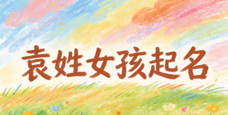 袁姓女孩起名大全