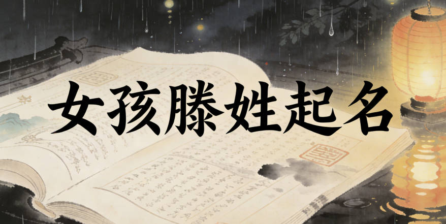 滕姓女孩簡單又好聽的名字