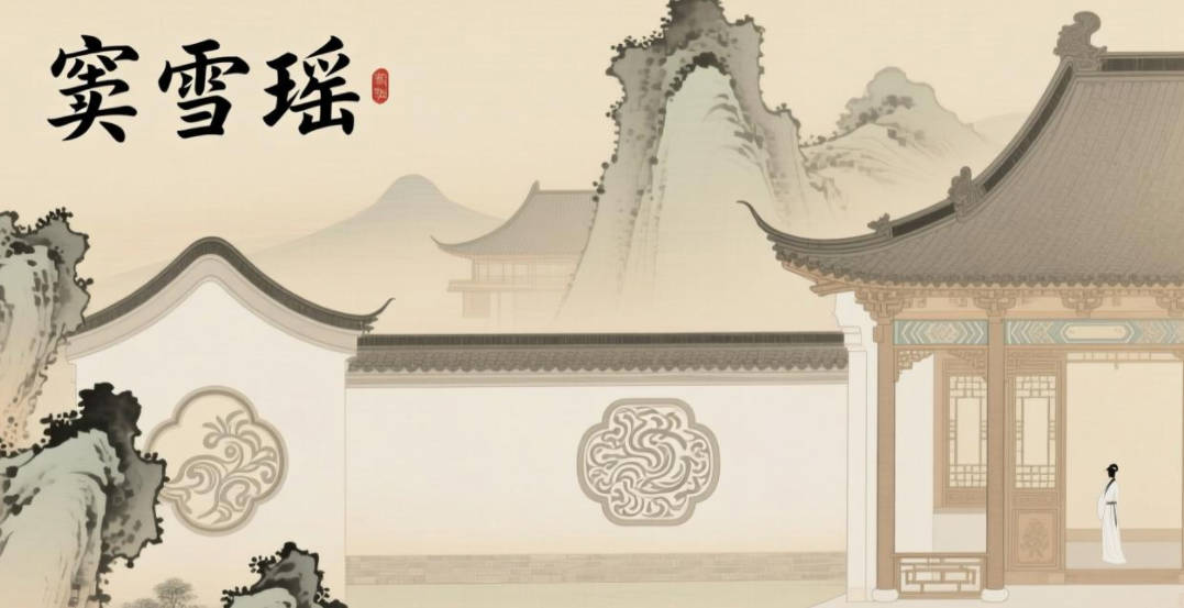 竇雪瑤，雪代表純潔，瑤代表美玉