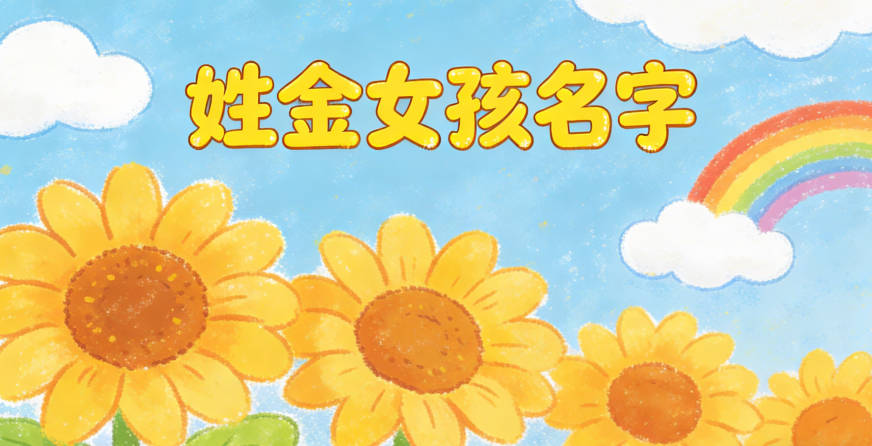 姓金的女孩名字