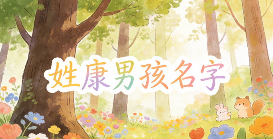 姓康男孩名字大全