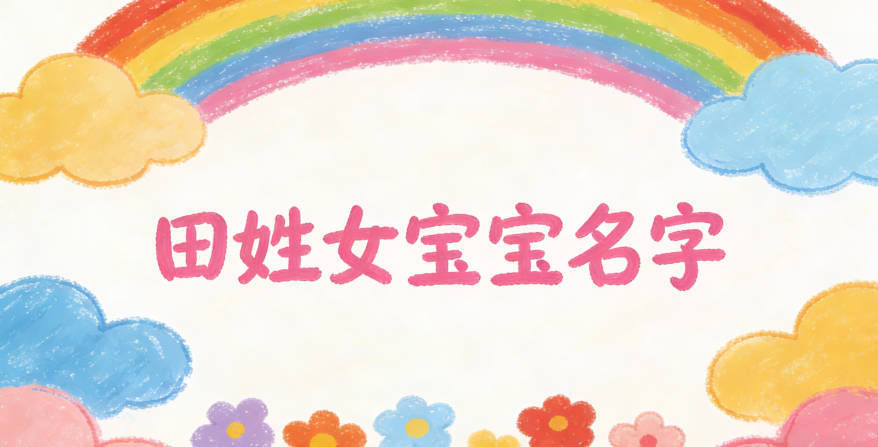 好聽的田姓女寶寶名字大全