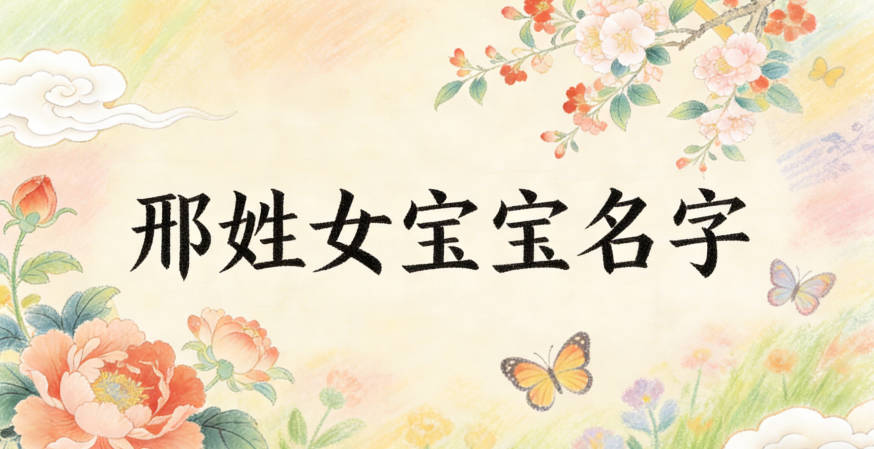 好聽的邢姓女寶寶名字大全