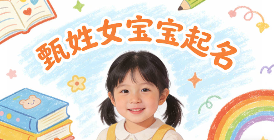 甄姓好聽(tīng)順口的女孩名字