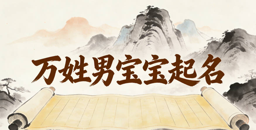 萬姓男寶寶起名經(jīng)典大氣