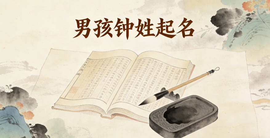 鐘姓簡單順口的男孩名字