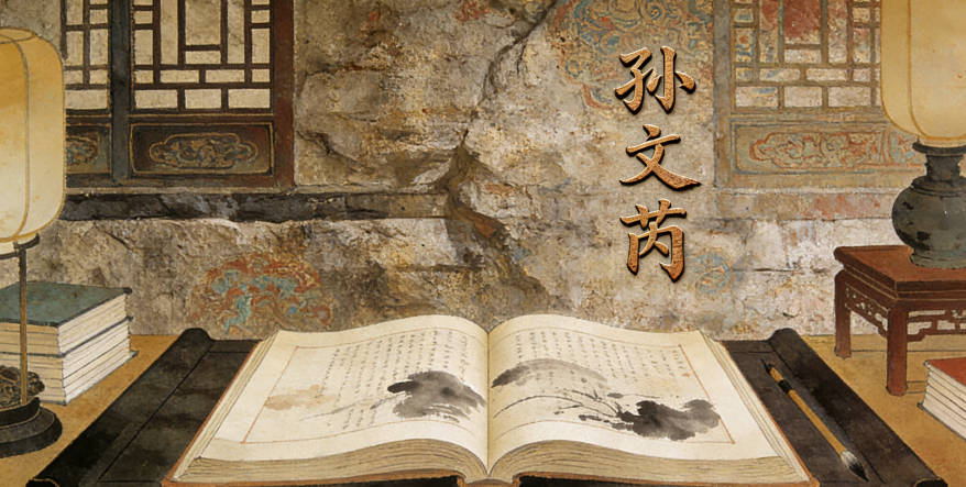 孫文芮，芮是草初生的樣子，寓意生命力旺盛