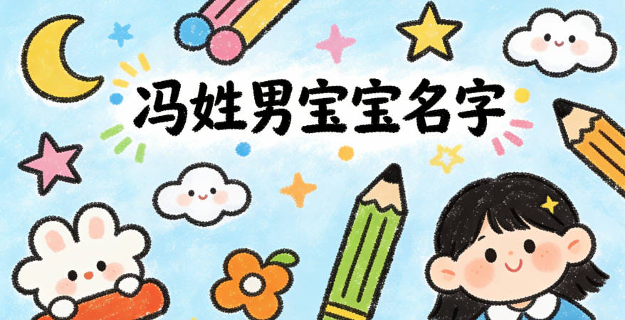 有寓意的馮姓男寶寶名字大全