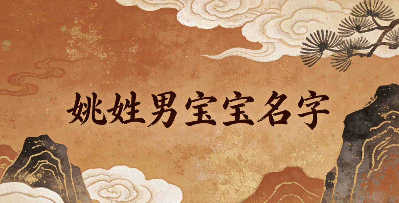 寓意吉祥的姚姓男寶寶名字精選