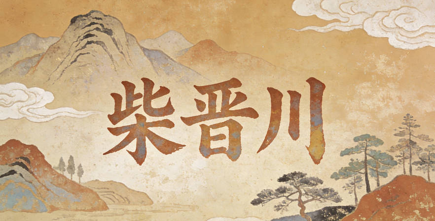 柴晉川，晉是進(jìn)取，川是豁達(dá)