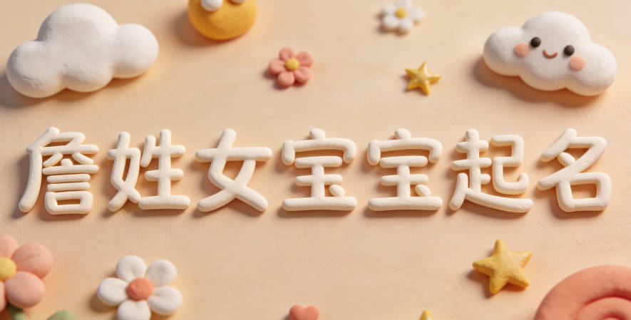 詹姓女寶寶起名順口又好聽(tīng)